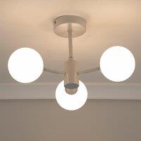 3 Arm Flush Ceiling Light