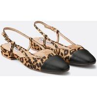 Belinda-L Slingback Ballet Pumps in Leather