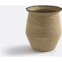 Saski Woven Straw Basket H35cm