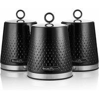 Set of 3 Elegance Tea Coffee Sugar Canisters