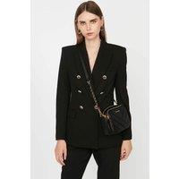 Zipped Shoulder Bag, Soft Matelass