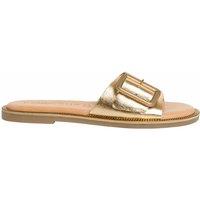 Leather Flat Mules, Made in Europe