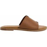 Leather Flat Mules