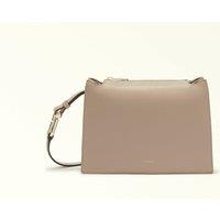Leather Shoulder Bag, Nuvola S