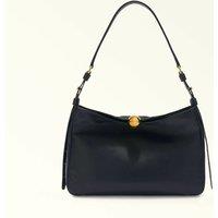 Leather Shoulder Bag, Sfera Soft m