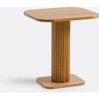 Tamula Oak Bistro Table with 2 Place Settings