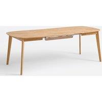 Extendable Solid Oak Table 4-10 Place Settings Dalmar