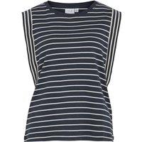 Sleeveless Striped T-Shirt