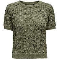 Crew Neck Jumper with Short Sleeves