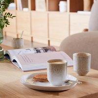 Set of 4 Iliana Cups in Reactive Glazed Stoneware