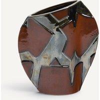 Iridyo Hand-Painted Ceramic Vase