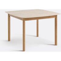 Saraune Travertine and Oak Finish Table