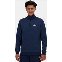1/4 Zip Sweatshirt with Trucker Collar