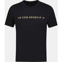 Short Sleeve T-Shirt with Gold Logo