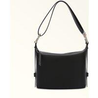 Nuvola M Leather Hobo Bag