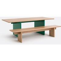 Rectangular Dining Table with 8 Place Settings, Deling