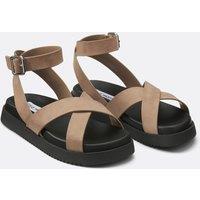 Bestie Suede Flat Sandals