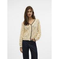 Buttoned V-Neck Cardigan