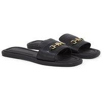 Leather Flat Mules