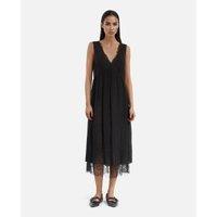 Sleeveless Maxi Dress with Lace
