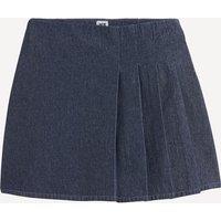Denim Wrapover Skirt