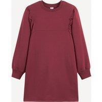 Fleece Jumper Dress with Long Sleeves