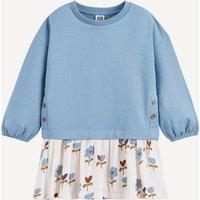 Long Sleeve Overlay Dress