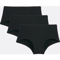 Pack of 3 Shorts in Plain Stretch Cotton