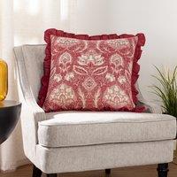 Kirkton Floral Pleated Cushion