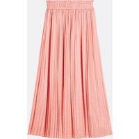 Fun Pleated Mid-Length Skirt