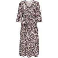 Printed Mid-Length Dress