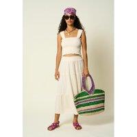Soleil Striped Basket