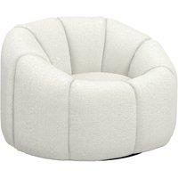 Kao Boucle Swivel Accent Chair