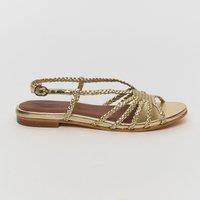 CANDICE Braided Flat Sandals