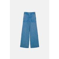 Florette Straight Trousers with High Waist