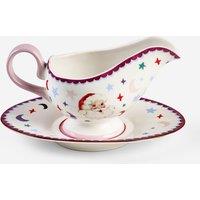 Fabulously Festive Santa Gravy Boat & Saucer
