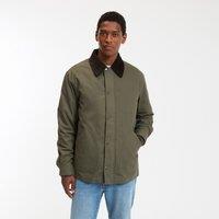 2-in-1 Jacket with Corduroy Collar