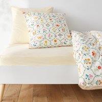 Emily Fitted Sheet in 50% Recycled Cotton For 25cm Mattress
