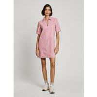 Striped Polo Shirt Dress
