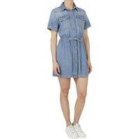 Denim Short Sleeve Dress
