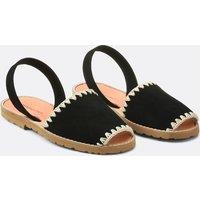 Avarca Suede Flat Sandals