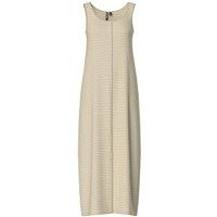 Long Striped Button-Down Dress
