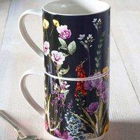 Set of 2 Maisie Stacking Mugs