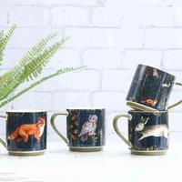 Set of 4 Briar Stacking Mugs