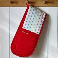 Colour Me Happy Double Oven Glove in Multi Colour Stripes