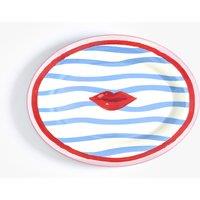 Electric Coast Lips Serving Platter