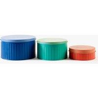 Set of 3 Colour Me Happy Nesting Cake Tins