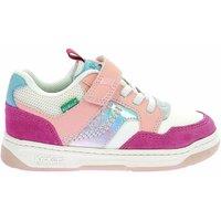 Kids Kickarting Leather Trainers