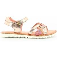 Kids Betty Leather Sandals with Touch 'n' Close Fastening