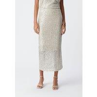 Long Sequin Skirt